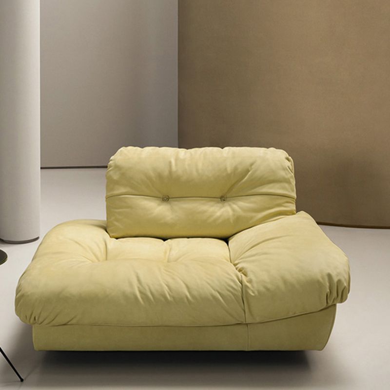 Brown Contemporary Armless Chesterfield Sofa for Living Room, Apartment Clearhalo 'furn' 'furn_sofas' 'Furniture' 'furniture_sofas' 'kitchen' 'kitchen_sofas' 'Living Room Furniture' 'Sofa' 'sofas' 1200x1200_e1e7a6ca-fade-4c56-91e3-5580a62a1f07