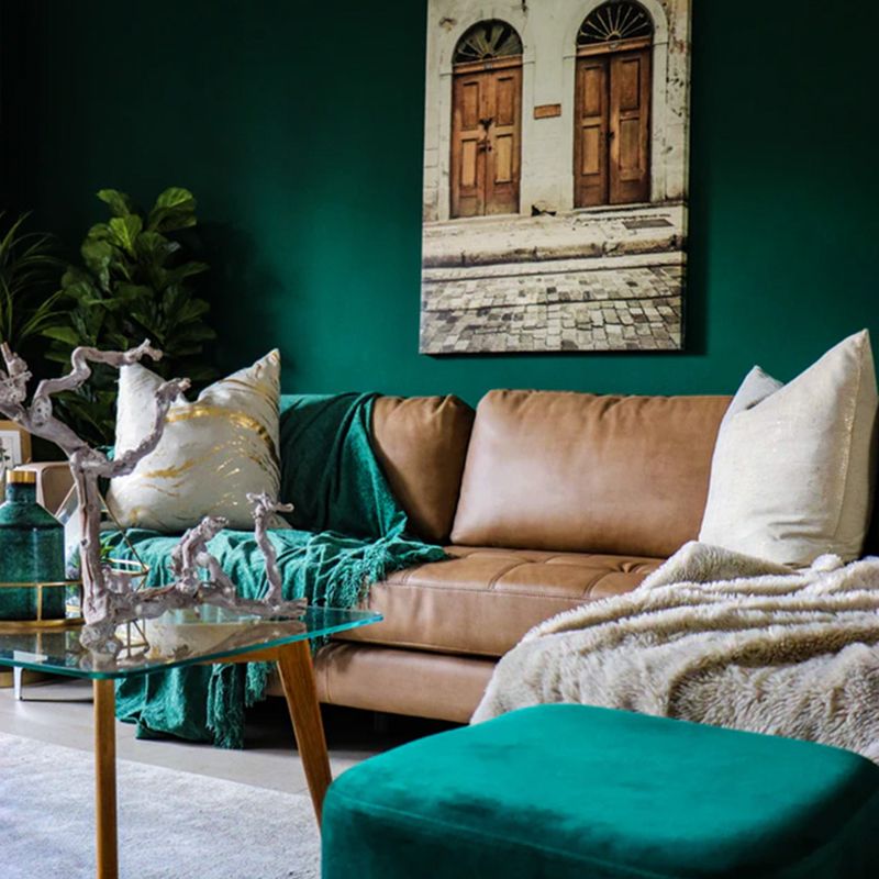 31.50" H Square Arm Modern Sofa with Cushions Dark Brown Standard Sofa Clearhalo 'furn' 'furn_sofas' 'Furniture' 'furniture_sofas' 'Living Room Furniture' 'Sofa' 'sofas' 1200x1200_e1e80d2a-4a8c-426b-924c-e2c0b88b6cc3