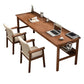 Modern Wood Writing Writing Desk 21.65 "de ancho Wood Wood Desk para el hogar