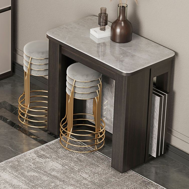 70'' Foldable Sintered Stone Top Dining Table Modern Rectangle Table with 5 Legs Clearhalo ' dining_table' 'Dining Tables & Seating' 'Dining Tables' 'furn' 'furn_dining_table' 'Furniture' 'furniture_dining_table' 'Kitchen & Dining Furniture' 'kitchen&dining_furn' 'kitchen' 'kitchen_dining_table' 1200x1200_e1ec6006-3f8d-4b49-8fb0-98aa2229313c