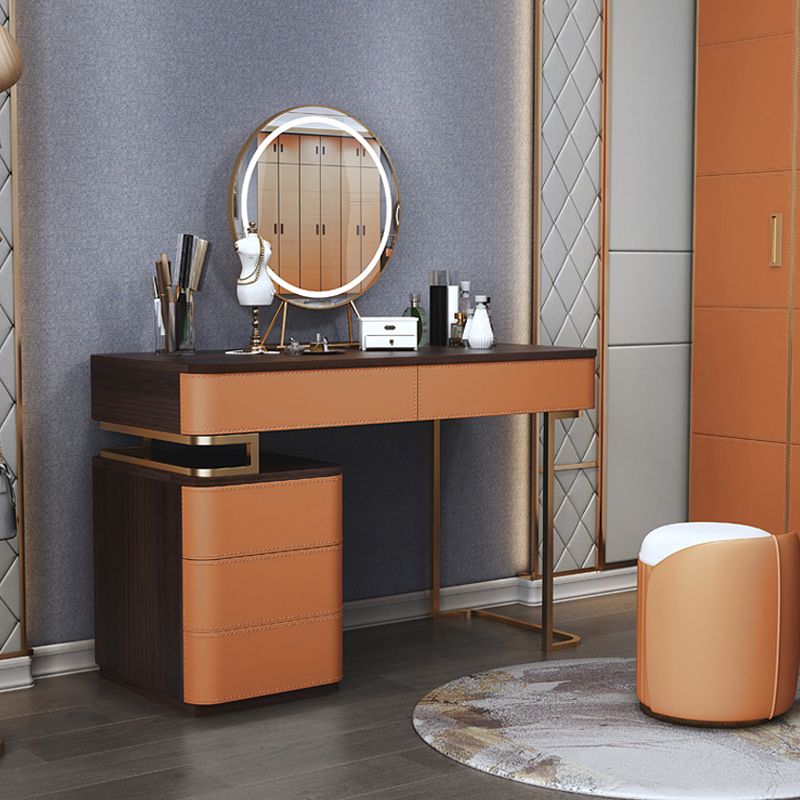 Tavolo da toeletta per vanità per trucco da letto glam