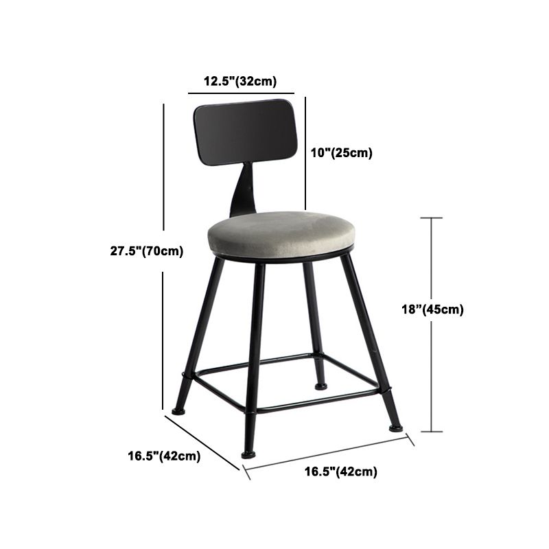 Modern 1/3 Pieces Bar Table Set Round Stone Counter Table with Backrest Stools Clearhalo 'Bar Furniture' 'furn' 'furn_home_bar_bar_sets' 'Furniture' 'Home Bars & Bar Sets' 'home_bar_bar_sets' 'Kitchen & Dining Furniture' 1200x1200_e1f50c24-5b29-4965-8280-bd8239f0247b