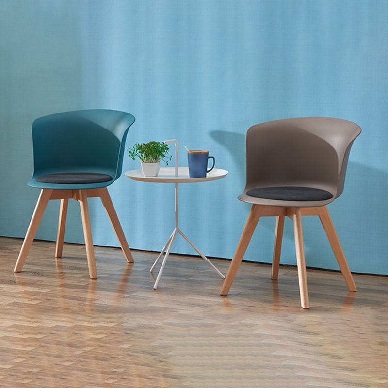Contemporary Style Side Chair Oak Solid Wood Dining Side Chair Clearhalo 'Dining Chairs' 'Dining Tables & Seating' 'dining_chair' 'furn' 'furn_dining_chair' 'Furniture' 'furniture_dining_chair' 'Kitchen & Dining Furniture' 1200x1200_e1f6459c-088d-4e40-8df6-7eaf69ba74a6