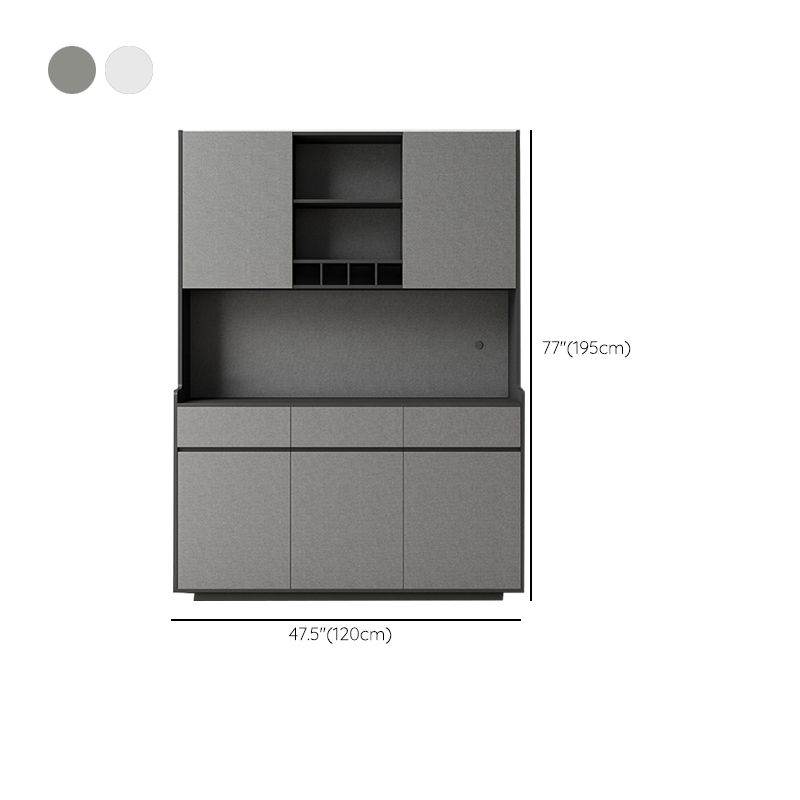 Cinque porte tre cassetti Server buffet glam per soggiorno per soggiorno