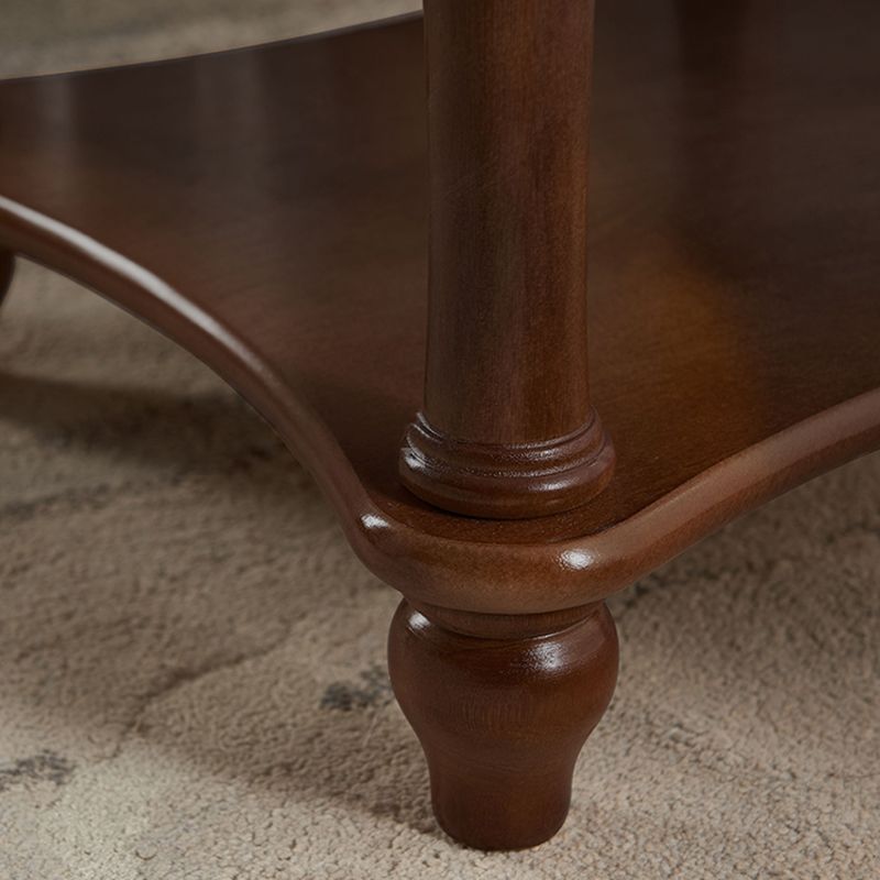 Table d'appoint à traîneau de rangement en bois de 60 cm de haut pour chambre à coucher