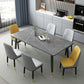 Simple Sintered Stone Dining Table Kitchen Rectangle Shape Dining Table with 4 Legs Base Clearhalo ' dining_table' 'Dining Tables & Seating' 'Dining Tables' 'furn' 'furn_dining_table' 'Furniture' 'furniture_dining_table' 'Kitchen & Dining Furniture' 'kitchen&dining_furn' 'kitchen' 'kitchen_dining_table' 1200x1200_e1fe9988-cab1-4ef4-a671-47e668f1a1ac