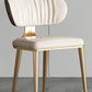 Glam Open Back Dining Chair Gold Legs Dining Room Side Chair Clearhalo 'Dining Chairs' 'Dining Tables & Seating' 'dining_chair' 'furn' 'furn_dining_chair' 'Furniture' 'Kitchen & Dining Furniture' 1200x1200_e1ff0aa8-0506-4fc9-8dff-c60f152d3c43