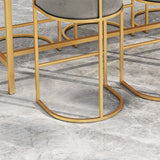 Sintered Stone Bar Table Set 1/2/3/4/7 Pieces Luxury Bar Table and Stools with Footrest Clearhalo 'Bar Furniture' 'furn' 'furn_home_bar_bar_sets' 'Furniture' 'Home Bars & Bar Sets' 'home_bar_bar_sets' 'Kitchen & Dining Furniture' 1200x1200_e2013b89-888c-4c5e-a479-75e3c051e71c