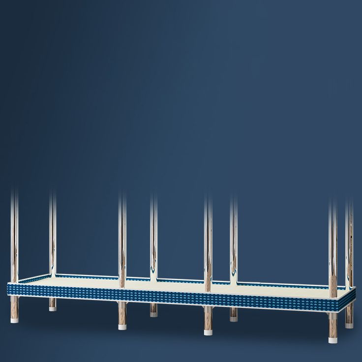 Armario de metal de estilo de estilo de estilo contemporáneo Armario con piernas con piernas