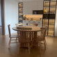 Round Solid Wood Brown Tone Dining Table Simplicity Pedestal Table for Dining Room Clearhalo ' dining_table' 'Dining Tables & Seating' 'Dining Tables' 'furn' 'furn_dining_table' 'Furniture' 'furniture_dining_table' 'Kitchen & Dining Furniture' 'kitchen&dining_furn' 'kitchen' 'kitchen_dining_table' 1200x1200_e2017bb0-9dc3-48ac-a781-ebde96d1bb48