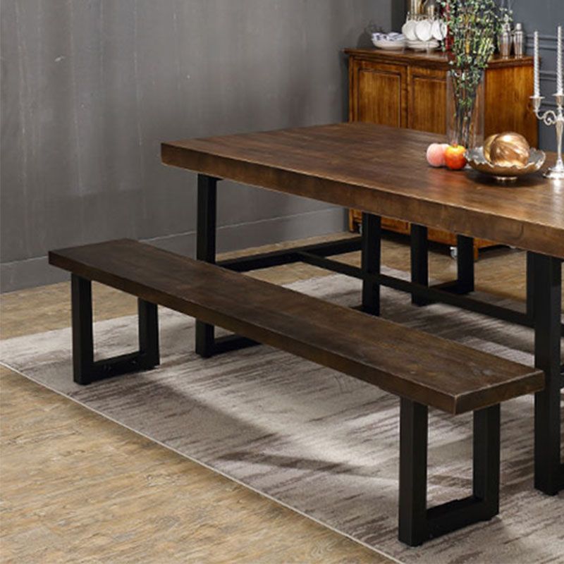 11.7-inch Width Solid Color Seating Bench Mid-Century Modern Rectangle Bench Clearhalo 'Benches' 'Chairs & Seating' 'furn' 'furn_benches' 'Furniture' 'Living Room Furniture' 1200x1200_e2041a97-1201-41f5-bee1-681569c1d877