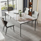 Metal Contemporary Rectangular Table White Sintered Stone Dining Table with Metal Legs Clearhalo ' dining_table' 'Dining Tables & Seating' 'Dining Tables' 'furn' 'furn_dining_table' 'Furniture' 'furniture_dining_table' 'Kitchen & Dining Furniture' 'kitchen&dining_furn' 'kitchen' 'kitchen_dining_table' 1200x1200_e20b1e41-0e00-4aa1-a544-3948da838369