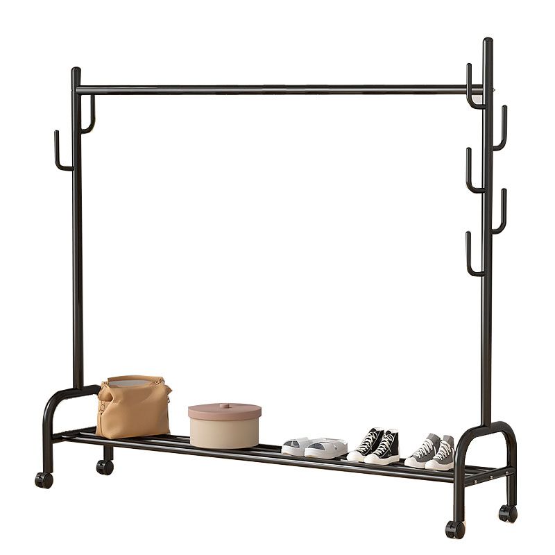 Modern Coat Rack Hanging Rail Storage Shelving and Hooks Coat Hanger Clearhalo 'Entry & Mudroom Furniture' 'furn' 'furn_hall_tree_coat_racks' 'Furniture' 'Hall Trees & Coat Racks' 'hall_tree_coat_racks' 1200x1200_e2103fd5-efc5-4ebc-bf74-b1a464dfd5d3