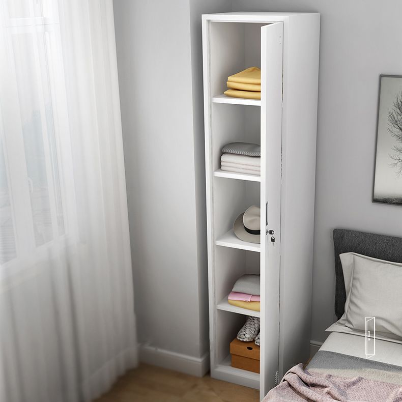 Armate di guardaroba in metallo contemporaneo Armata a cerniera del guardaroba per casa