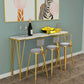 Stone Bar Dining Table Traditional Luxury Rectangle Bar Table with 4 Legs Clearhalo 'Bar Furniture' 'Bar Tables' 'bar_tables' 'furn' 'furn_bar_tables' 'Furniture' 'furniture_bar_tables' 'Kitchen & Dining Furniture' 1200x1200_e21c92a4-9db0-47c4-9275-12a9f317ac3e