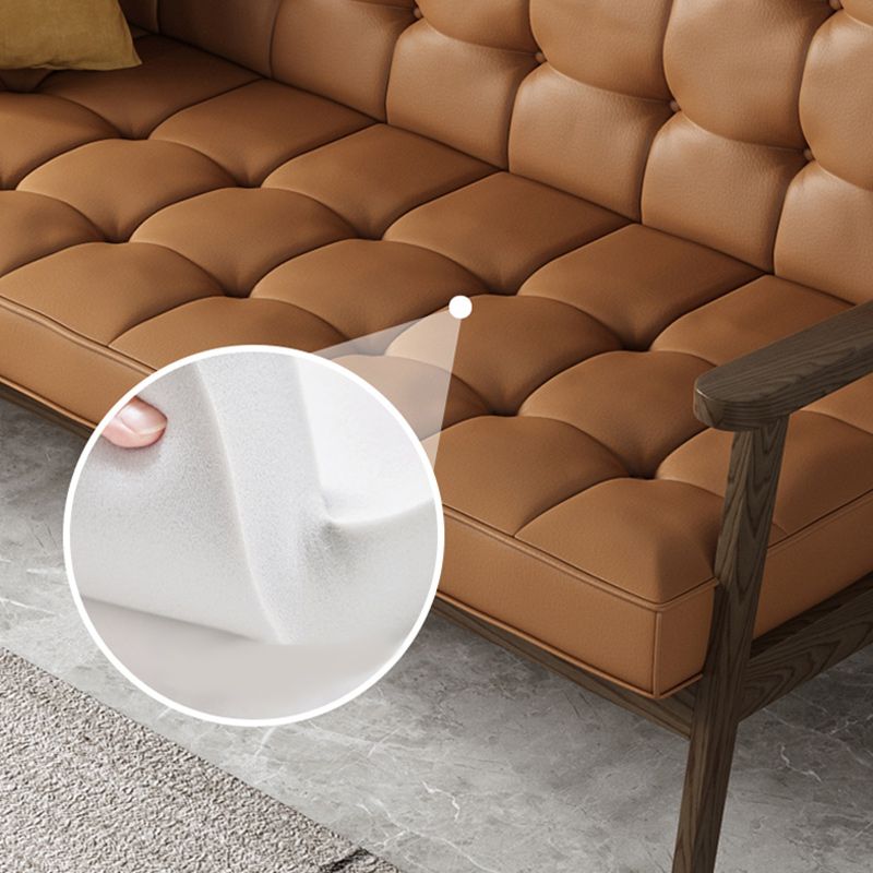 Canapé en cuir en faux