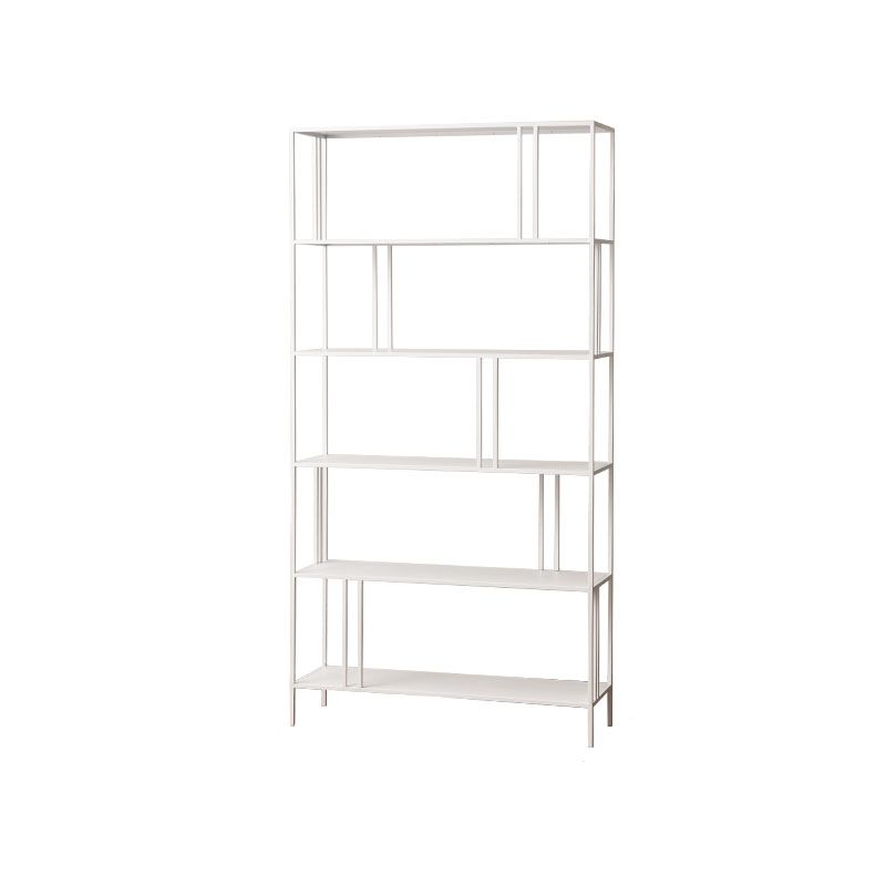Zeitgenössischer Stilbuchregal Metal Open Back Bookshelpe für Home Office