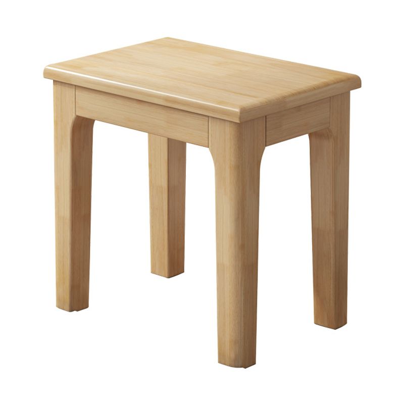 17.7"H Modern Entryway and Bedroom Bench Solid Wood Rubberwood Bench Clearhalo 'Benches' 'Chairs & Seating' 'furn' 'furn_benches' 'Furniture' 'Living Room Furniture' 1200x1200_e223cd06-3f18-4f2d-b118-4d1bfc164809