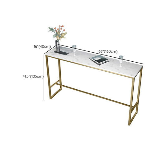 キッチン用の白い焼結石棒の架台ベースダイニングテーブル