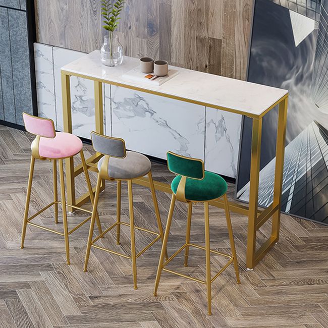 Rectangle Bar Table and Stools 1/4/7 Pieces Sintered Stone Bar Table with Low Back Stools Clearhalo 'Bar Furniture' 'furn' 'furn_home_bar_bar_sets' 'Furniture' 'Home Bars & Bar Sets' 'home_bar_bar_sets' 'Kitchen & Dining Furniture' 1200x1200_e226e40f-14bb-4c93-9a6a-e5bcb613e749