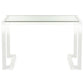 Acrylic Contemporary Rectangular Dining Table Clear Glass Table for Dining Room Clearhalo ' dining_table' 'Dining Tables & Seating' 'Dining Tables' 'furn' 'furn_dining_table' 'Furniture' 'furniture_dining_table' 'Kitchen & Dining Furniture' 'kitchen&dining_furn' 'kitchen' 'kitchen_dining_table' 1200x1200_e22943e6-bfca-47ab-9fa1-f6d8b5c53f16