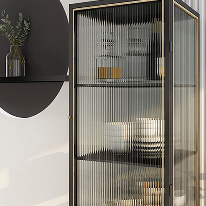 Porte moderne in vetro Curio Armadio a buffet mobile per soggiorno