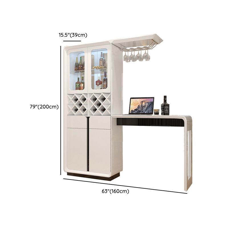 1/3 Pieces Contemporary Counter Height Pub Set in Black and White Clearhalo 'Bar Furniture' 'furn' 'furn_home_bar_bar_sets' 'Furniture' 'Home Bars & Bar Sets' 'home_bar_bar_sets' 'Kitchen & Dining Furniture' 1200x1200_e22ea325-be85-4726-93d0-a7ef3681552c
