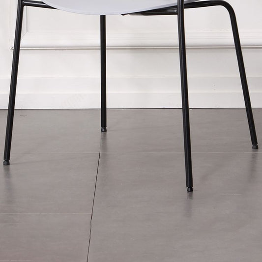 Modern Milk Tea Shop Open Back Side Chair Wood Dining Chair with Black Legs Clearhalo ' kitchen&dining_furn' 'Dining Chairs' 'Dining Tables & Seating' 'dining_chair' 'furn' 'furn_dining_chair' 'Furniture' 'furniture_dining_chair' 'Kitchen & Dining Furniture' 'kitchen' 1200x1200_e22f2938-5f95-41c6-9bd7-0f2a04d40e45