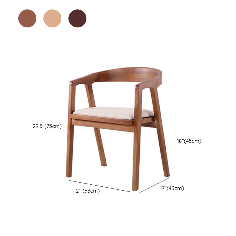 Traditional Wood Kitchen Dining Chairs Upholstered Arm Chairs Clearhalo 'Dining Chairs' 'Dining Tables & Seating' 'dining_chair' 'furn' 'furn_dining_chair' 'Furniture' 'Kitchen & Dining Furniture' 1200x1200_e2315796-f7a0-42fe-b2c5-98c4bd1960c7