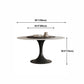 Modern Matte Finish Stone Table Round Tulip Dining Table for Home Clearhalo ' dining_table' 'Dining Tables & Seating' 'Dining Tables' 'furn' 'furn_dining_table' 'Furniture' 'furniture_dining_table' 'Kitchen & Dining Furniture' 'kitchen&dining_furn' 'kitchen' 'kitchen_dining_table' 1200x1200_e2329e97-518f-482e-a8c2-33562711b52c