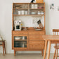 Sideboard in legno in stile moderno casa aperta con mobile