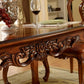 Rectangle Shape Wood Color Dining Table Fixed Table Victorian Style with 4 Legs Clearhalo ' dining_table' 'Dining Tables & Seating' 'Dining Tables' 'furn' 'furn_dining_table' 'Furniture' 'furniture_dining_table' 'Kitchen & Dining Furniture' 'kitchen&dining_furn' 'kitchen' 'kitchen_dining_table' 1200x1200_e23364fe-d806-485b-a462-2daa3d26472f