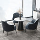 Round Table Dinette Table Contemporary Stone Dinner Room Table with Pedestal Base Clearhalo ' dining_table' 'Dining Tables & Seating' 'Dining Tables' 'furn' 'furn_dining_table' 'Furniture' 'furniture_dining_table' 'Kitchen & Dining Furniture' 'kitchen&dining_furn' 'kitchen' 'kitchen_dining_table' 1200x1200_e23552e8-c80a-413b-a34e-4391fb29e444