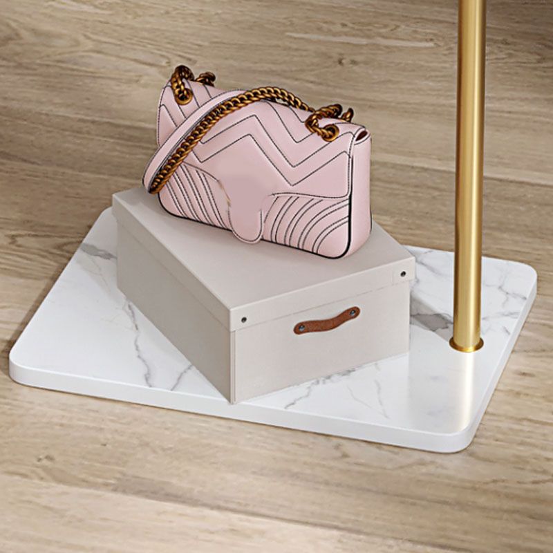 Modern Hall Tree Color sólido 4 ganchos de abrigo Pastilla de capa de metal para dormitorio