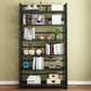 Libreria in metallo moderno libreria Etagere con retro aperto 70 "H x 19,7" W