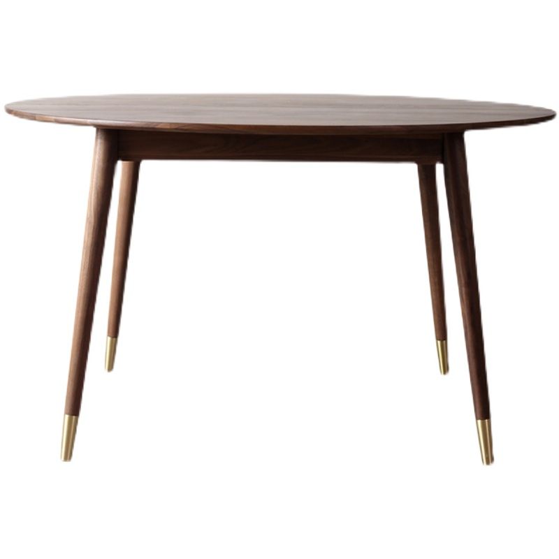 Round 4-foot Dining Site Table Modern Style Solid Wood Table for Indoor Clearhalo ' dining_table' 'Dining Tables & Seating' 'Dining Tables' 'furn' 'furn_dining_table' 'Furniture' 'furniture_dining_table' 'Kitchen & Dining Furniture' 'kitchen&dining_furn' 'kitchen' 'kitchen_dining_table' 1200x1200_e239244d-18f3-41f6-9fb2-57cd5b9517be