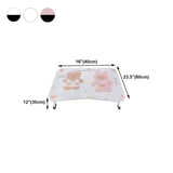 Contemporary Dormitory Writing Desk Free Form Folding Desk with Sled Base Clearhalo 'furn' 'furn_office_desk' 'Furniture' 'Office Desks' 'Office Furniture' 'office_desk' 1200x1200_e23bcf6d-e384-474e-96e1-71a6ebd63445