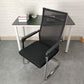 Silver Metal Modern Conference Stuhl mit atmungsaktivem Airgrid Seat Office Stuhl