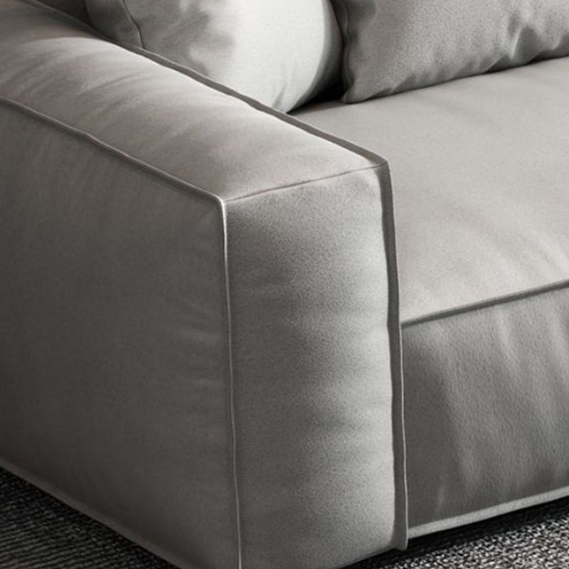 Modern Living Room Faux Leather Couch Square Arm Standard Cushions Sofa Clearhalo 'furn' 'furn_sofas' 'Furniture' 'furniture_sofas' 'Living Room Furniture' 'Sofa' 'sofas' 1200x1200_e23f062a-ce1c-433d-9b7d-e0422b584fa7