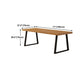 Industrial Style Home Office Desk Rectangle Solid Wood Writing Desk Clearhalo 'furn' 'furn_office_desk' 'Furniture' 'furniture_office_desk' 'Office Desks' 'Office Furniture' 'office_desk' 1200x1200_e242992e-327e-4284-b3c2-a84126cdd3d8