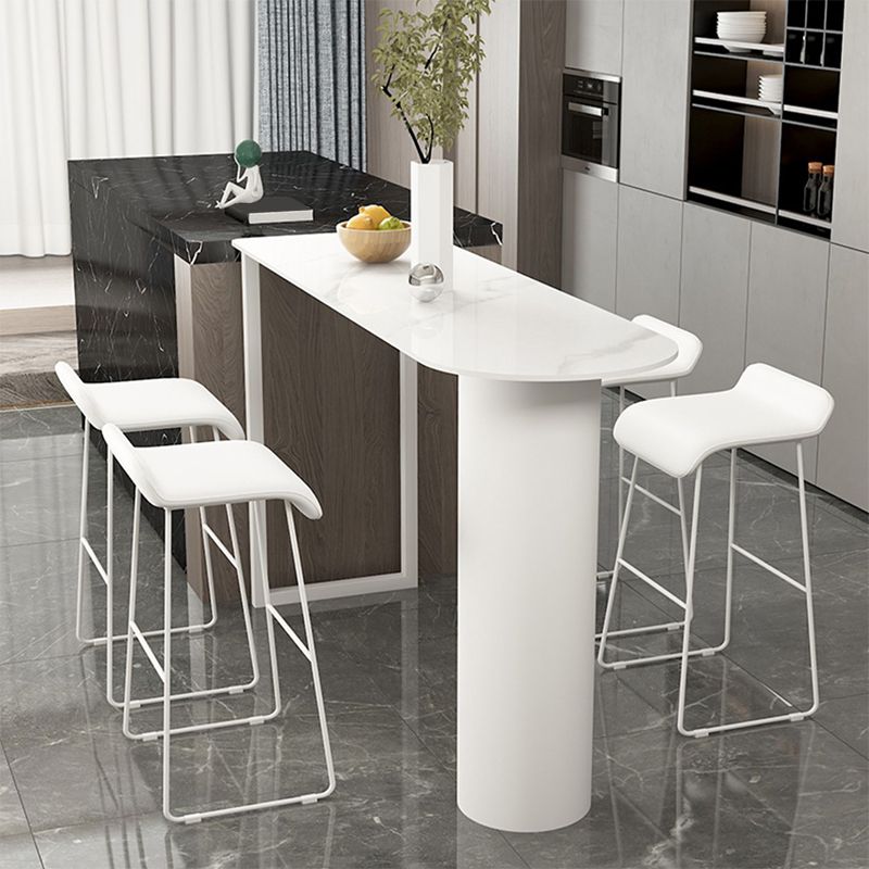 Contemporary Bar Counter Table Stone Bar Counter Table for Home Clearhalo 'Bar Furniture' 'Bar Tables' 'bar_tables' 'furn' 'furn_bar_tables' 'Furniture' 'Kitchen & Dining Furniture' 1200x1200_e24503cc-d7ca-4c0c-953d-1f8bbcd64895
