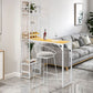 Modern Style Bar Table Set 1/2 Pieces Rectangle Bar Table with Upholstered Stool Clearhalo 'Bar Furniture' 'furn' 'furn_home_bar_bar_sets' 'Furniture' 'Home Bars & Bar Sets' 'home_bar_bar_sets' 'Kitchen & Dining Furniture' 1200x1200_e2466cd3-11b2-4772-8a4c-b81ea7523627