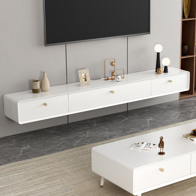 Contemporary Style Wall-mounted TV Stand Rubber Wood TV Cabinet Clearhalo 'furn' 'furn_tv_stands_entertainment_centers' 'Furniture' 'Living Room Furniture' 'TV Stands & Entertainment Centers' 'TV Stands & Media Storage Furniture' 'tv_stands_entertainment_centers' 1200x1200_e246cd54-5111-4ae1-942b-4aa4db7a821a