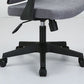 Sillón moderno con brazos fijos, asiento ajustable en altura, silla de oficina