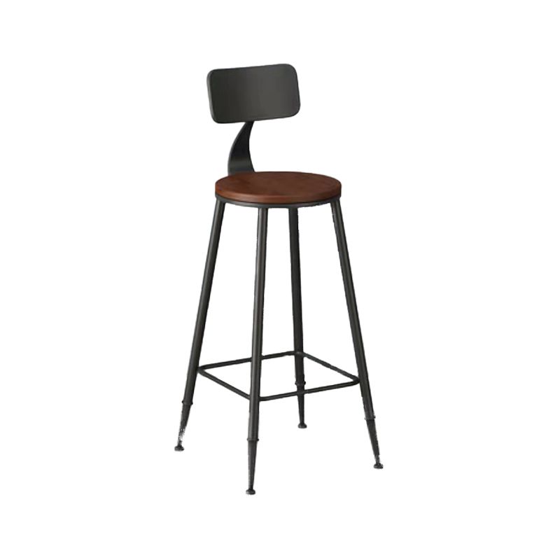 Dark Brown Bar Set with Pine Wood Top 1/2/5/9 Pieces Industrial Rectangle Pub Table Set Clearhalo 'Bar Furniture' 'furn' 'furn_home_bar_bar_sets' 'Furniture' 'Home Bars & Bar Sets' 'home_bar_bar_sets' 'Kitchen & Dining Furniture' 1200x1200_e24f57df-534f-453d-9c79-f4b02397d0ef