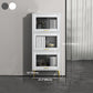 Estantería de estilo moderno estantería cerrada con puertas para el hogar de la oficina