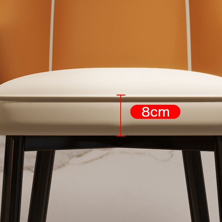 Glam Style Bar Stool Faux Leather Backrest Counter Stool for Bristol Clearhalo 'Bar Furniture' 'Bar Stools' 'bar_stools' 'furn' 'furn_bar_stools' 'Furniture' 'Kitchen & Dining Furniture' 1200x1200_e2533d8f-8b19-472d-81b7-8e956e3e6382