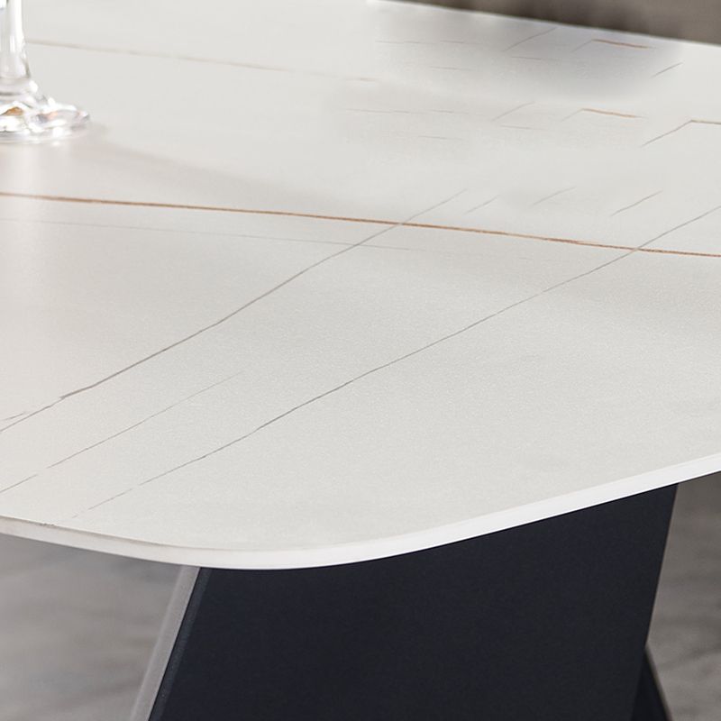 Silla lateral de cuero de color de comedor interior moderno