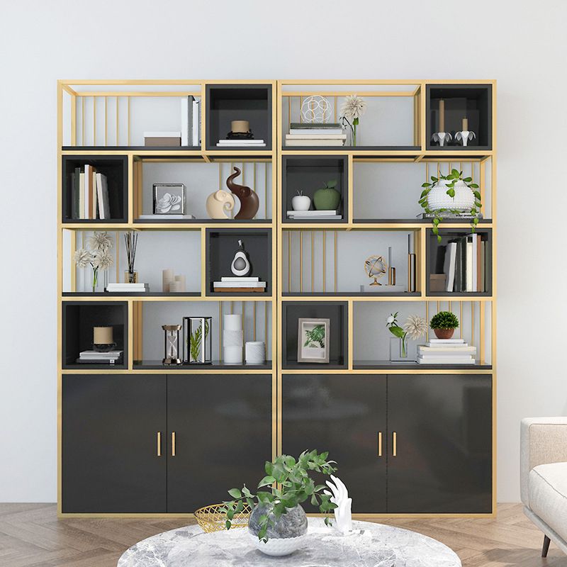 グラムメタルとウッドシェルフブックケースオープンフロアブックシェルフホーム用