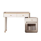 Glam Makeup Vanity Desk Slate Top Dressing Table With 3 Storage Drawers Clearhalo 'Bedroom Furniture' 'furn' 'furn_makeup_vanities' 'Furniture' 'Makeup Vanities' 'makeup_vanities' 1200x1200_e2551974-864d-46d4-a4c3-a88e01802568